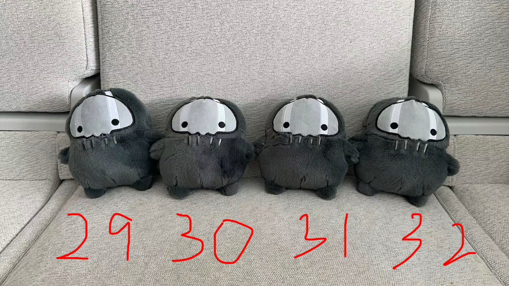 {DEFECTIVE} Ghost Plushie
